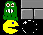screenshot of maze arcade game